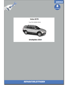 eBook Volvo XC70 (2014) Werkstatthandbuch Schaltpläne
