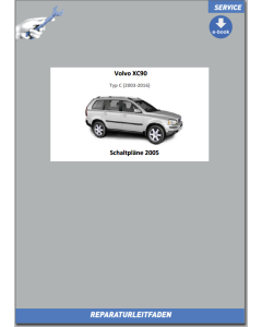 eBook Volvo XC90 (2005) Werkstatthandbuch Schaltpläne