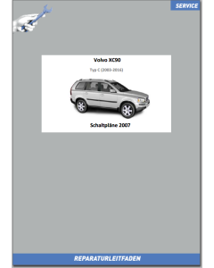 Volvo XC90 Werkstatthandbuch Schaltpläne 2007 RSE