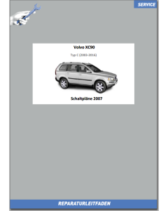 Volvo XC90 Werkstatthandbuch Schaltpläne 2008