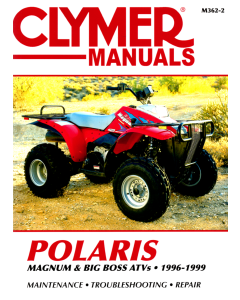 Polaris Magnum & Big Boss ATVs (96-99) Repair Manual Clymer Reparaturanleitung