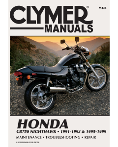 Honda CB750 Nighthawk (91-93 & 95-99) Clymer Repair Manual