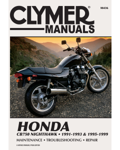 Honda CB750 Nighthawk (91-93 & 95-99) Clymer Repair Manual