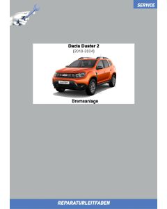 Dacia Duster 2 (2018-2024) Reparaturleitfaden Bremsanlage