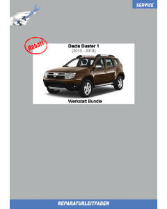 Dacia Duster (2010-2018) Werkstatthandbuch Bundle nach Wahl mit Rabatt