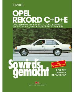 Opel Rekord C+D+E  - Reparaturanleitung