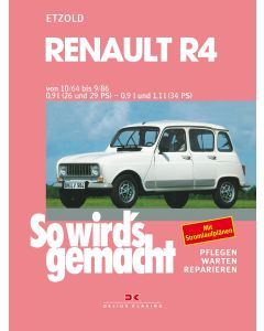 Renault R4 (64-86) Reparaturanleitung So wird`s gemacht Delius 62