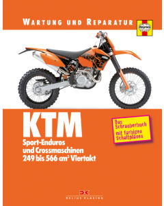 KTM Sport-Enduros und Crossmaschinen (00-07) Reparaturanleitung Delius