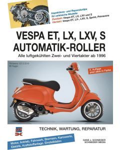 Vespa ET LX LXV S Automatik Roller Reparaturanleitung