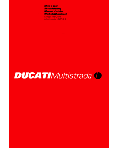 Ducati Multistrada 1000DS S (2005) Werkstatthandbuch Aktualisierung