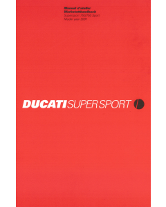 Ducati Supersport 750/750 Sport (2001) - Werkstatthandbuch/Manuel d'atelier