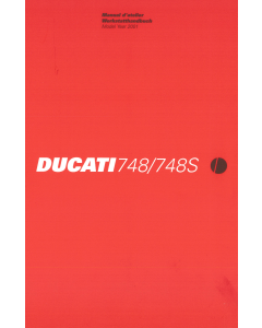 Ducati 748 748S (2001) - Werkstatthandbuch/Manuel d'atelier