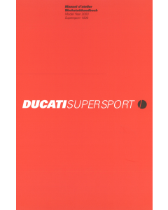 Ducati Supersport 1000 (2003) - Werkstatthandbuch/Manuel d'atelier