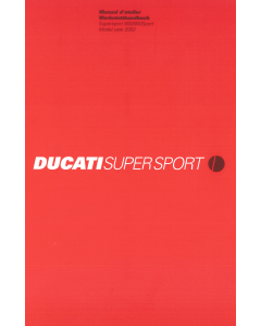 Ducati Supersport 900 900 Sport (2002) - Werkstatthandbuch/Manuel d'atelier
