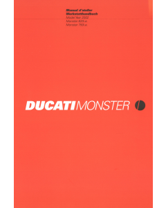 Ducati Monster 620i.e. 750i.e. (2002) - Werkstatthandbuch/Manuel d'atelier