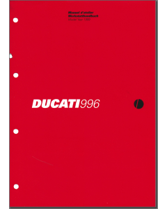 Ducati 996 (1999) - Werkstatthandbuch / Manuel d'ateliere