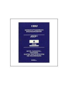 Chrysler Jeep (93) - Werkstatthandbuch Ergänzungsband