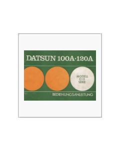 Datsun 100A/120A - Betriebsanleitung