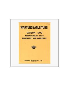 Datsun 1200 - Werkstatthandbuch