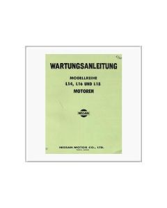 Datsun L14/16/18 Motoren - Werkstatthandbuch