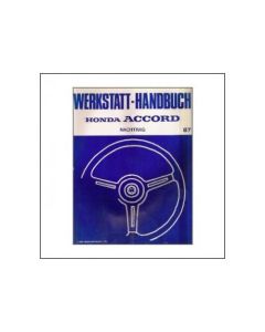 Honda Accord (>1987) - Werkstatthandbuch Nachtrag