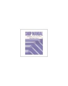 Honda Accord (93>) - Shop Manual