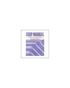 Honda Concerto (90>) - Shop Manual