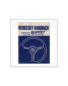Honda Quintet - Werkstatthandbuch