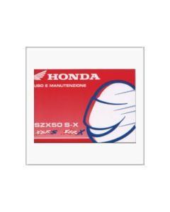 Honda SZX 50 S-X - Betriebsanleitung