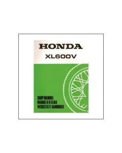 Honda XL600V (88>) - Werkstatthandbuch - Zusatz