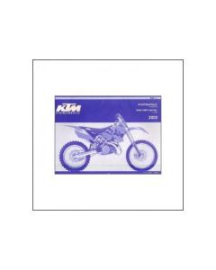 KTM 250 SX (>2003) - Ersatzkatalog Fahrgestell