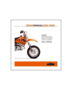 KTM 50 AC/LC (02-08) - Werkstatthandbuch CD