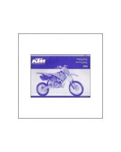 KTM 65 SX (>2002) - Ersatzkatalog Fahrgestell / Motor