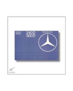 Mercedes-Benz 240 300 D (75>) Owner`s Manual 1977