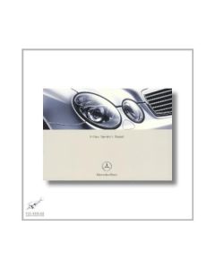 Mercedes-Benz E-Class (02>) Operator`s Manual 2003