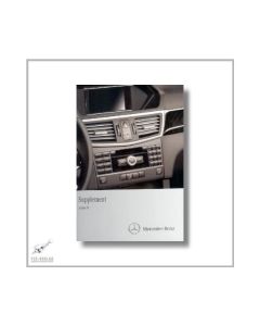 Mercedes-Benz E-Class (09>) Supplement Audio 20 2010