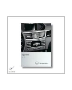 Mercedes-Benz E-Class Coupe (09>) Supplement Audio 50 2011