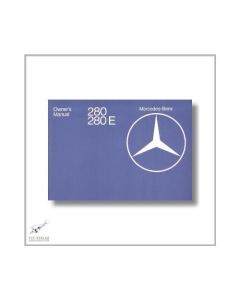 Mercedes-Benz W123 280 280E (75>) Owner`s Manual 1976