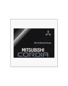 Mitsubishi Cordia ab 1985 - Betriebsanleitung