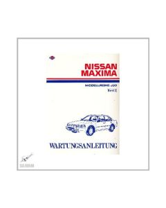 Nissan Maxima - Modellreihe J30 (88-95) - Wartungsanleitung Band 2