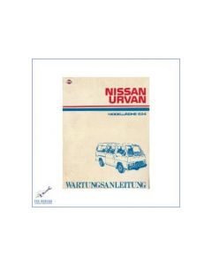 Nissan Urvan E24 (86-01) - Wartungsanleitung