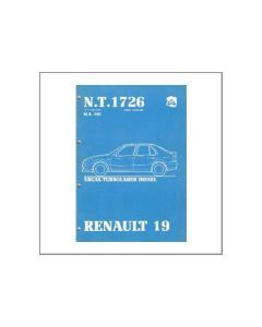 Renault 19 - Abgas-Turbolader Diesel - Werkstatthandbuch