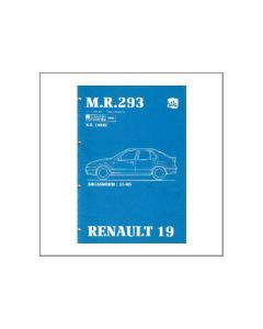Renault 19 - Abgasnorm - Werkstatthandbuch