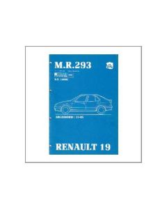 Renault 19 - Abgasnorm - Werkstatthandbuch