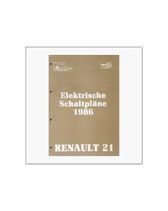 Renault 21 1986 - Schaltpläne