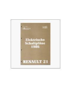 Renault 21 1986 - Schaltpläne