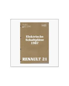 Renault 21 1987 - Schaltpläne