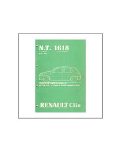Renault Clio - Werkstatthandbuch Mono Einspritzanlage MKB: C3G720
