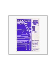 Renault Express E7J 728 , 773 , F 8Q640 - Werkstatthandbuch Nachtrag