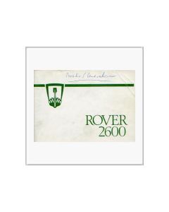 Rover 2600 (78>) - Betriebsanleitung